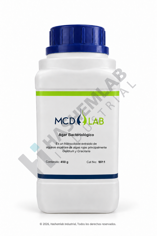 Agar Bacteriológico Fco. 450 g, MCD Lab